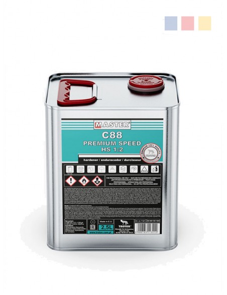 Utwardzacz do lakieru bezbarwnego Master Troton C88 | 2.5 L
