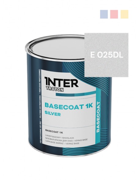 Lakier bazowy Troton srebrny E025DL - 1 L