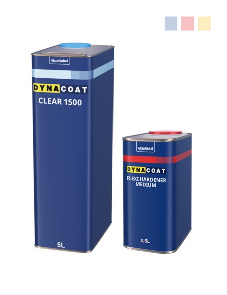 Lakier bezbarwny Dynacoat Clear 1500 | komplet 5 + 2.5 L