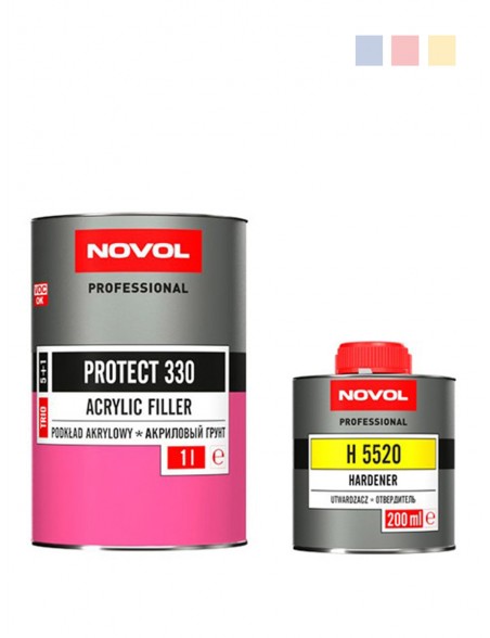 Podkład akrylowy Novol Protect 330 5+1 | komplet 1 + 0.2 L