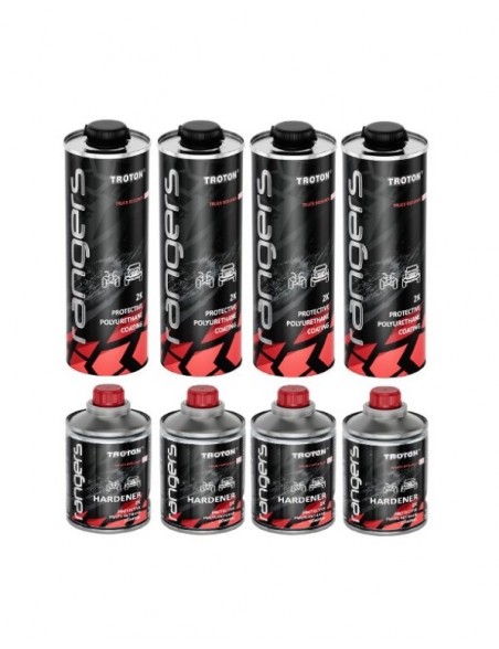 4 x Powłoka ochronna Troton RANGERS 2K 3:1 komplet  1 kg | Promo
