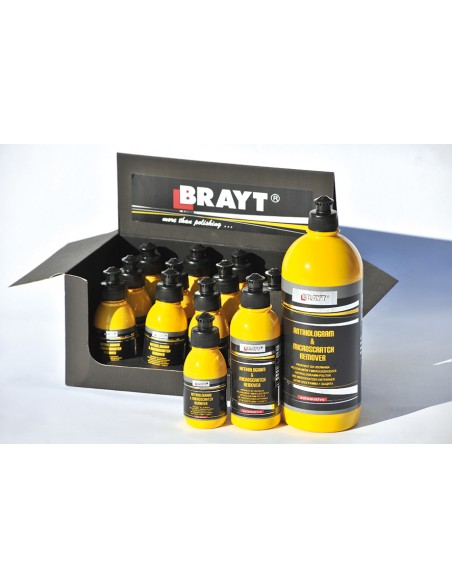 Preparat do usuwania hologramów i mikrouszkodzeń T2 | 100g x 12 szt. | Brayt